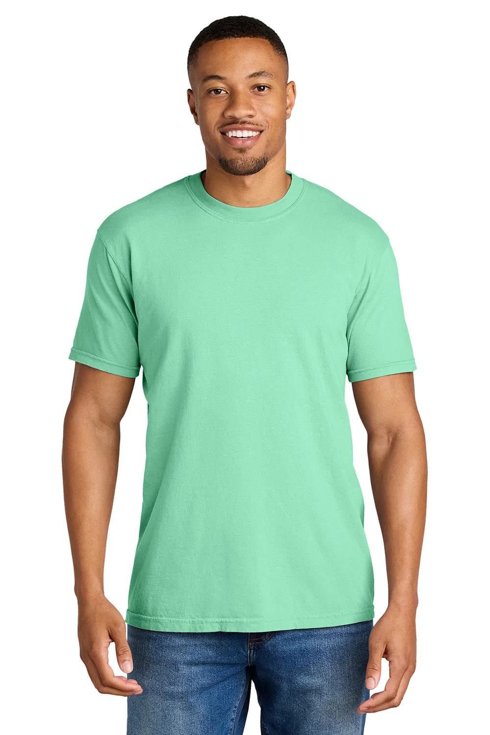 Comfort Colors Mens Short Sleeve Crewneck T-Shirt - Island Reef Green