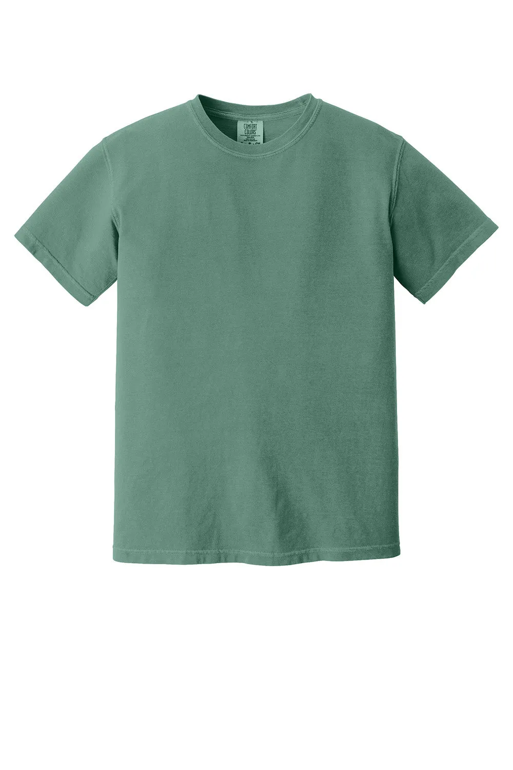 Comfort Colors Mens Short Sleeve Crewneck T-Shirt - Light Green