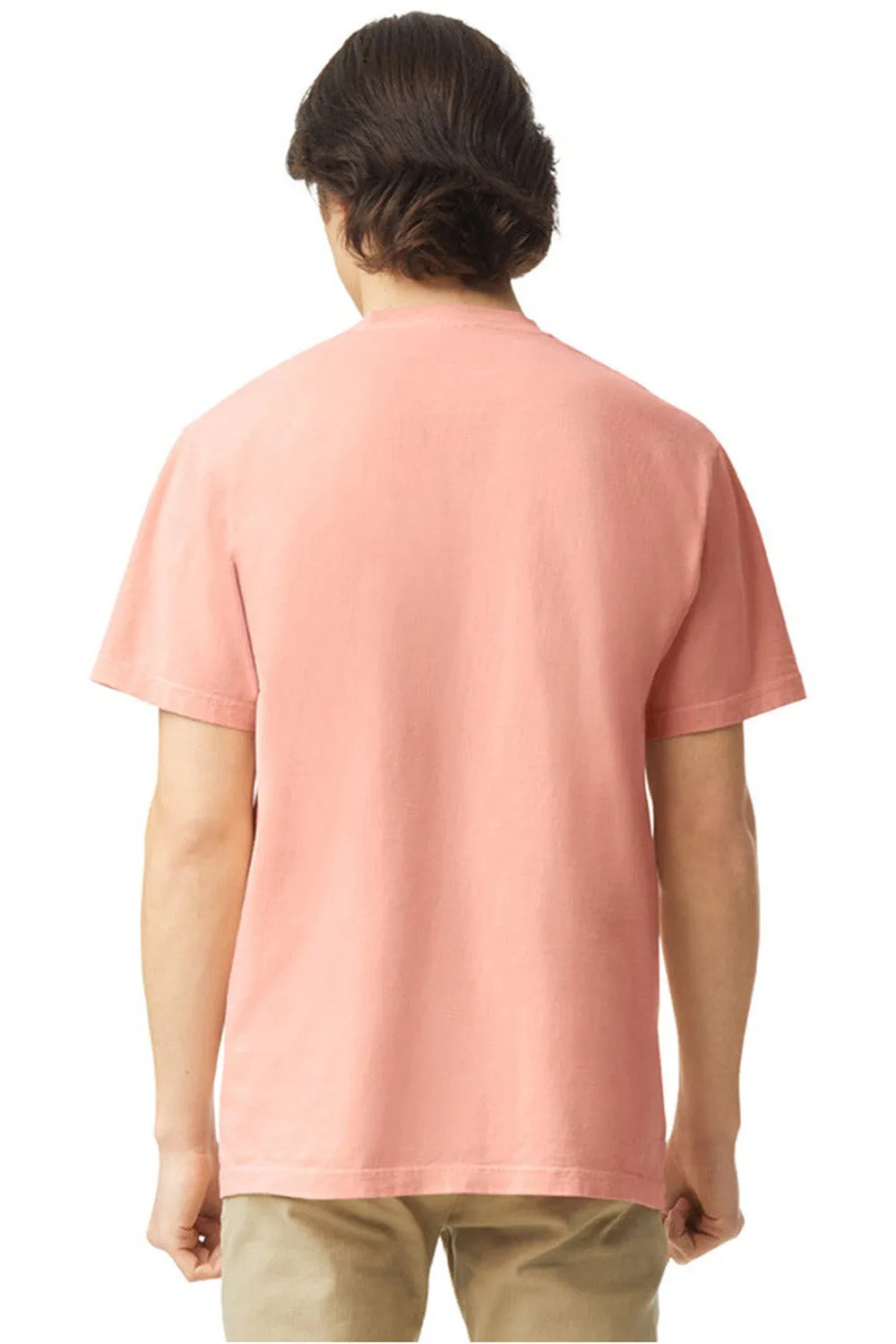 Comfort Colors Mens Short Sleeve Crewneck T-Shirt - Peachy