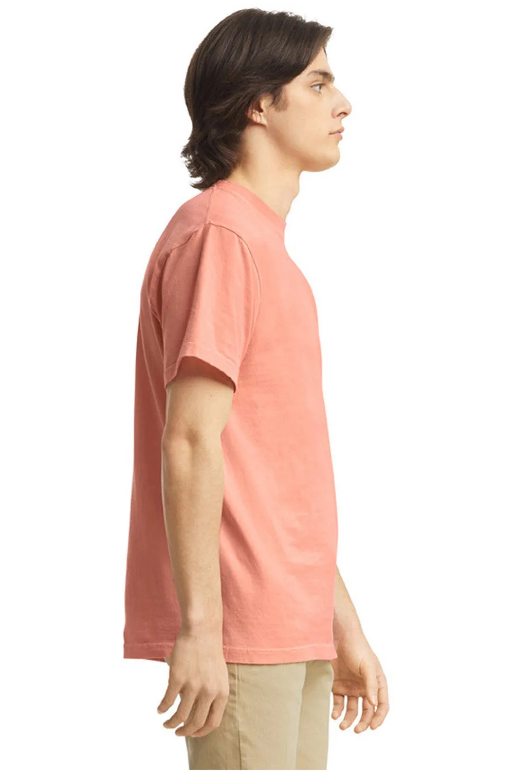 Comfort Colors Mens Short Sleeve Crewneck T-Shirt - Peachy