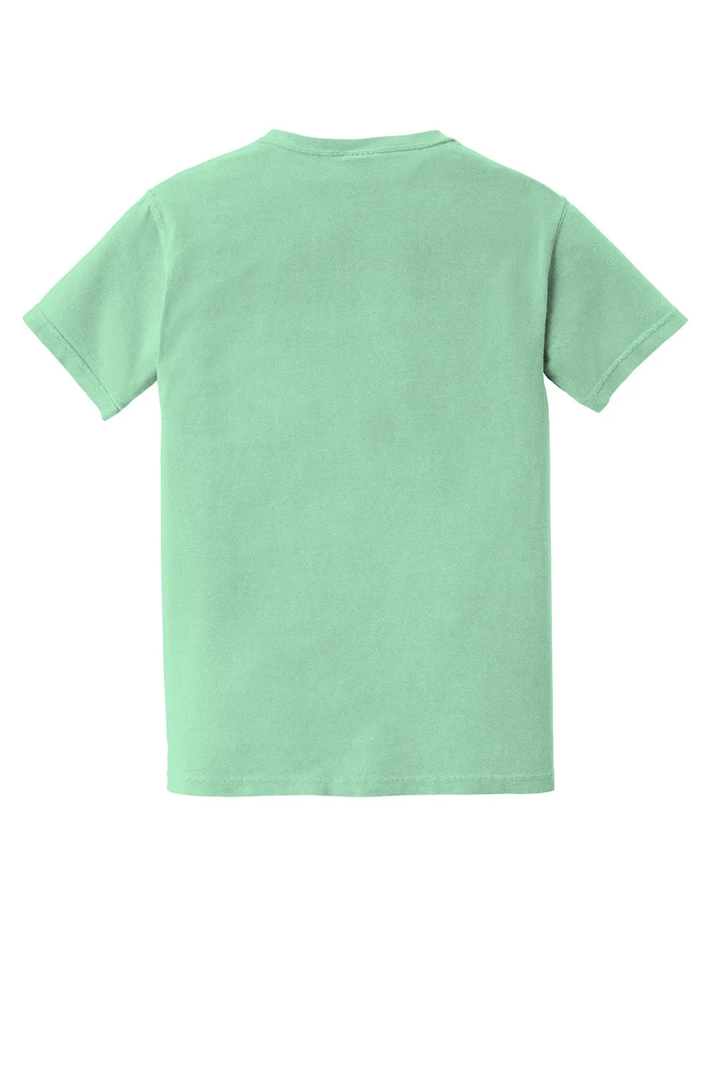 Comfort Colors Mens Short Sleeve Crewneck T-Shirt w/ Pocket - Island Reef Green