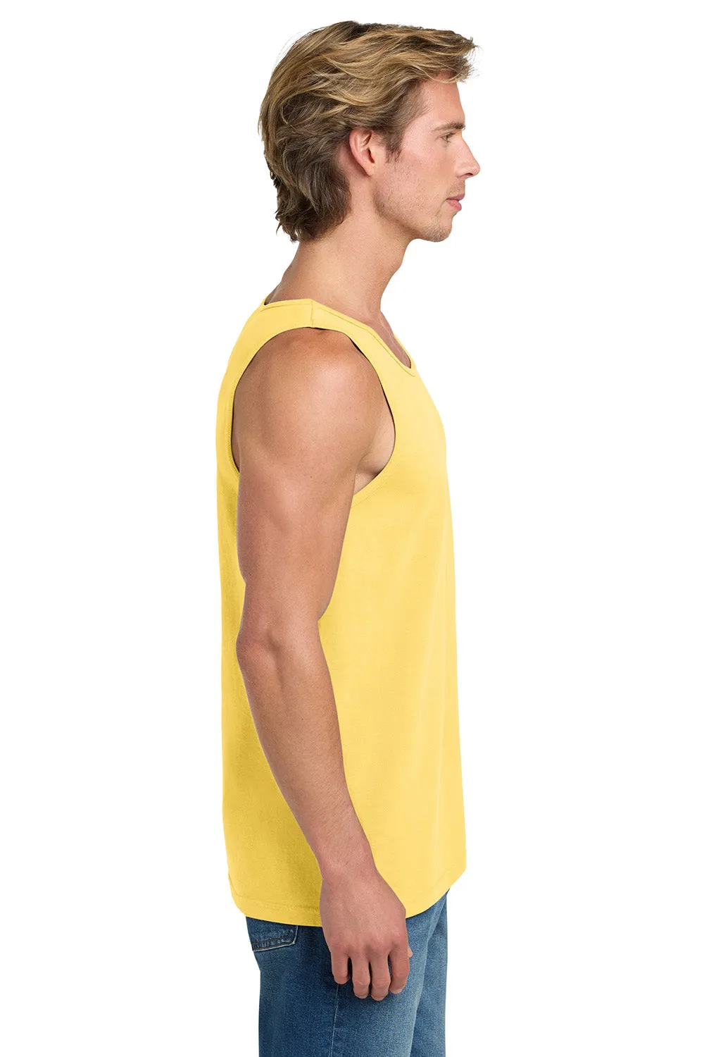 Comfort Colors Mens Tank Top - Butter Yellow