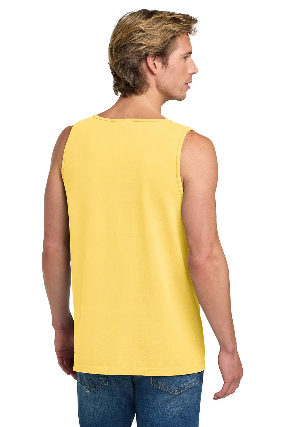 Comfort Colors Mens Tank Top - Butter Yellow