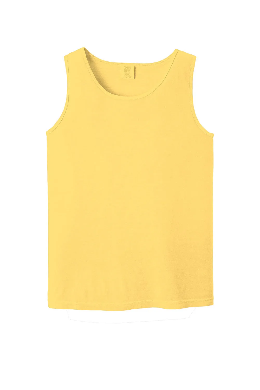 Comfort Colors Mens Tank Top - Butter Yellow