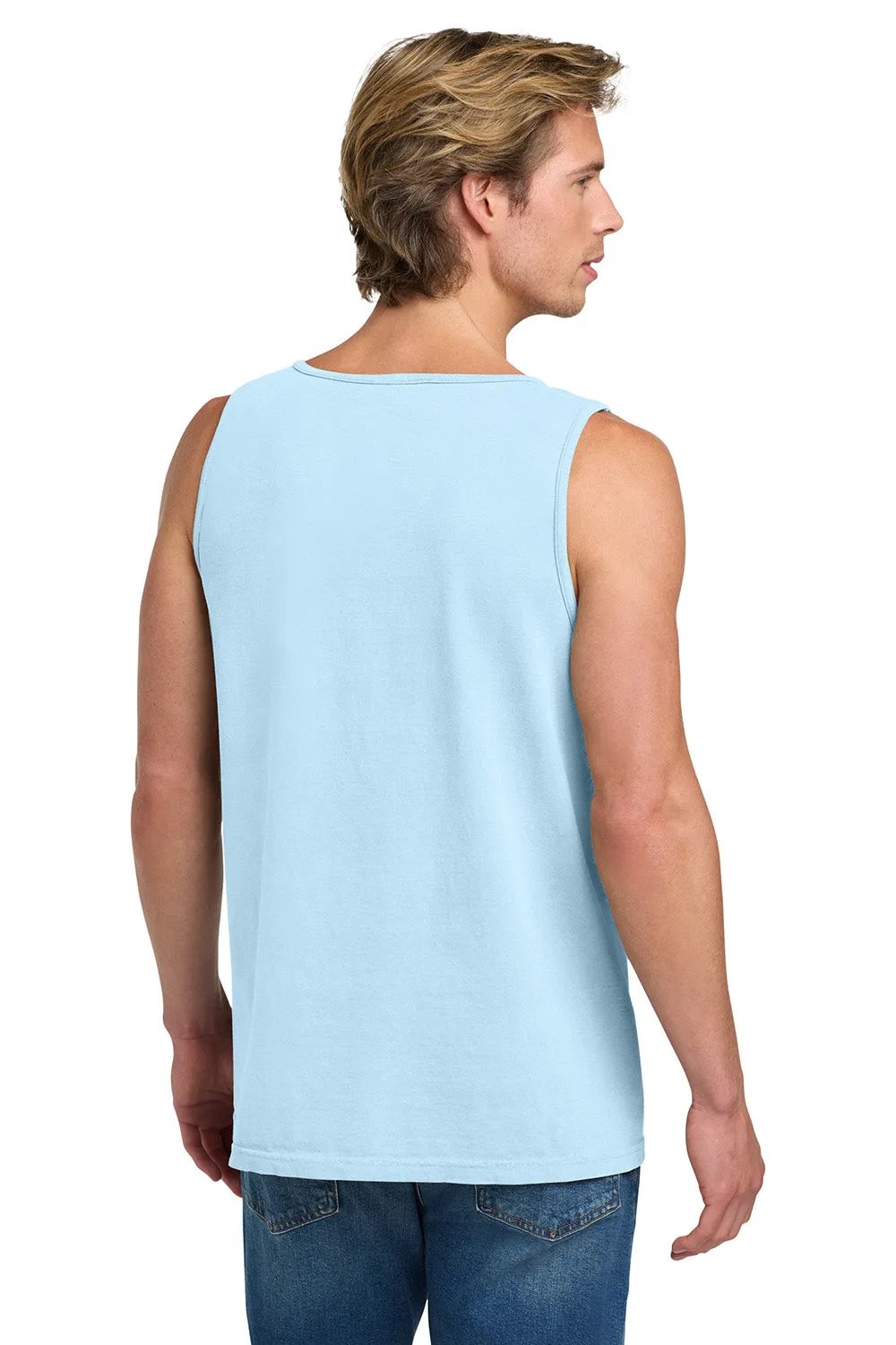 Comfort Colors Mens Tank Top - Chambray Blue