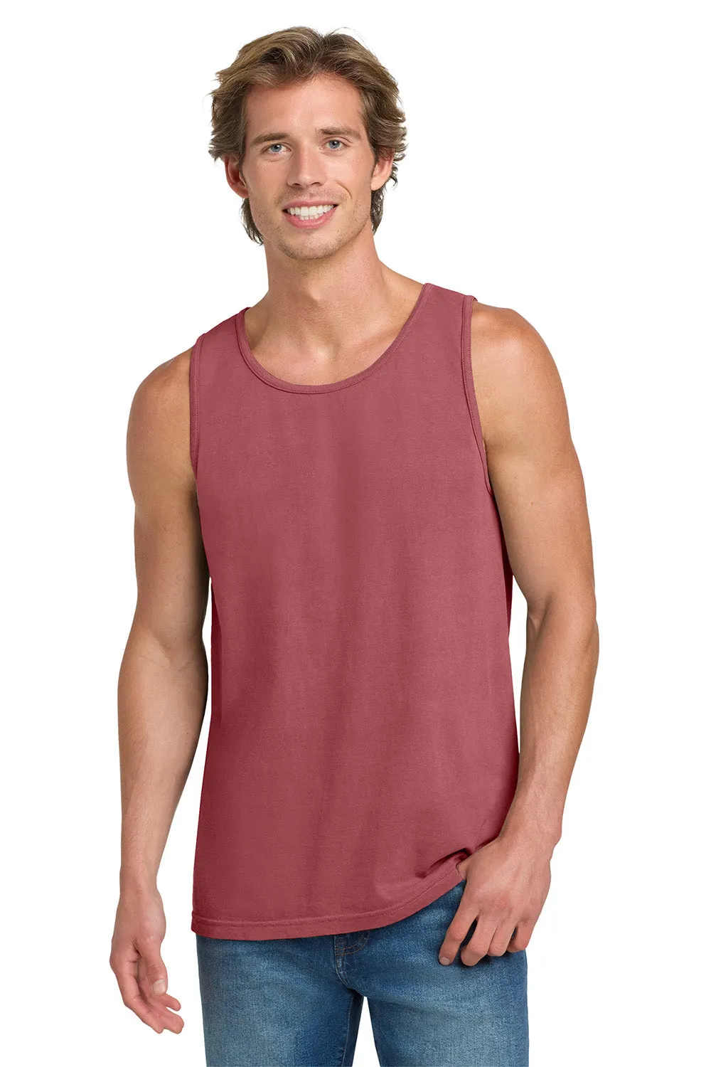 Comfort Colors Mens Tank Top - Crimson Red