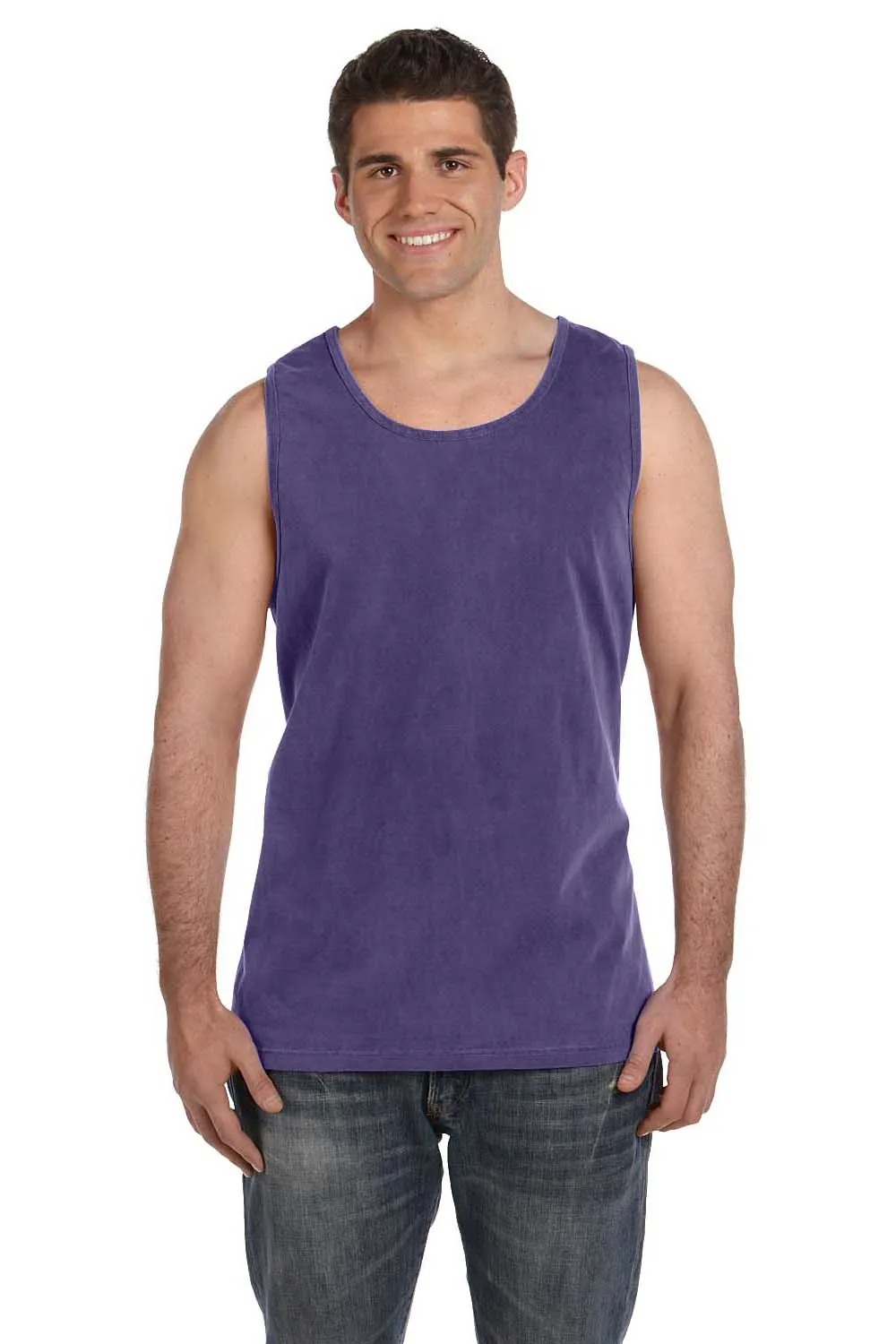 Comfort Colors Mens Tank Top - Grape Purple