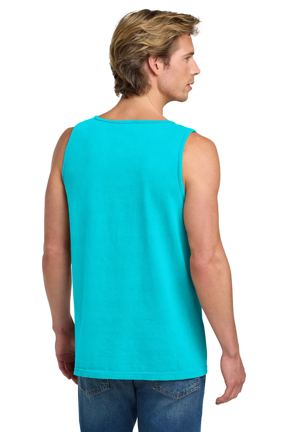 Comfort Colors Mens Tank Top - Lagoon Blue
