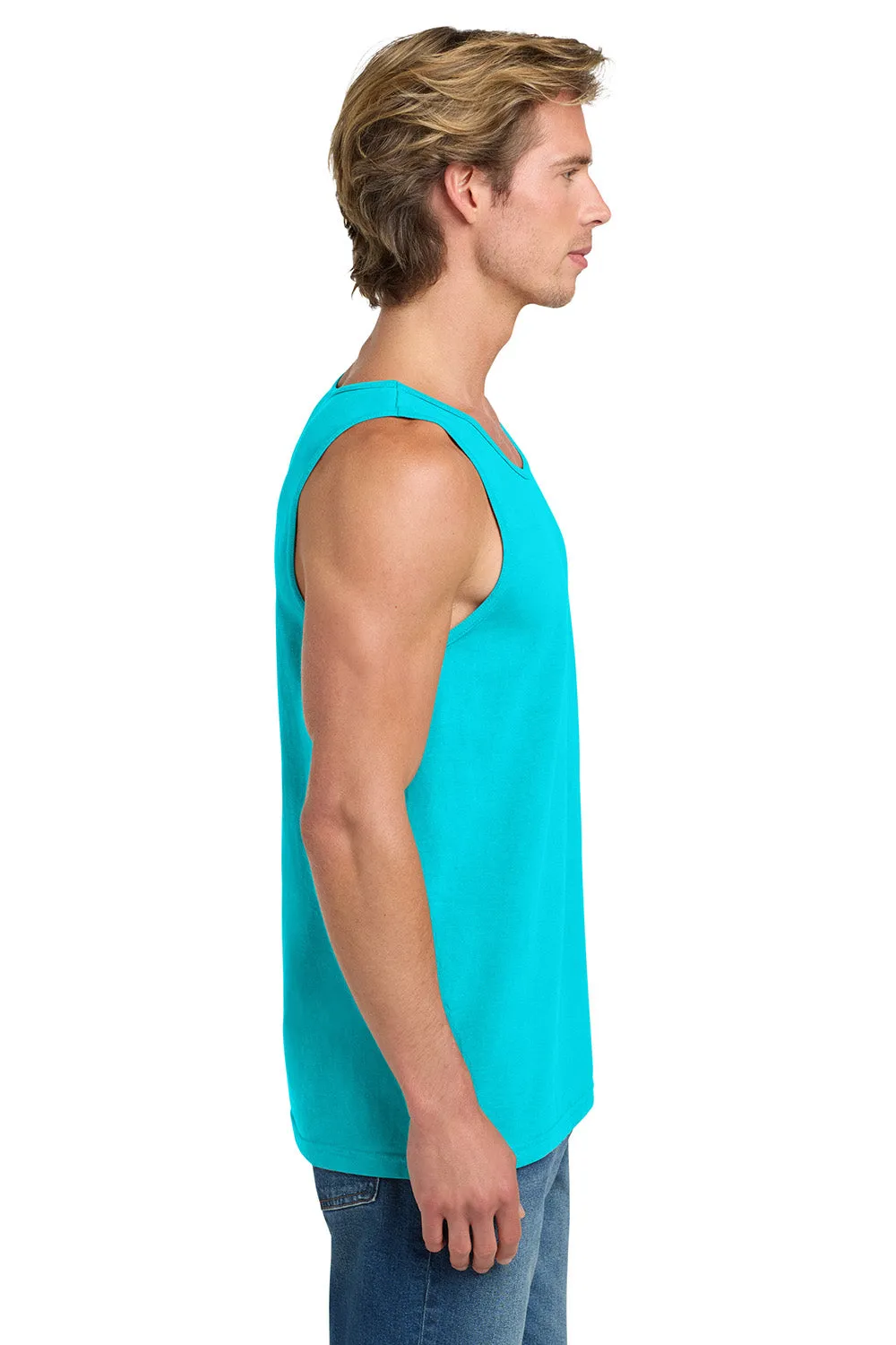 Comfort Colors Mens Tank Top - Lagoon Blue