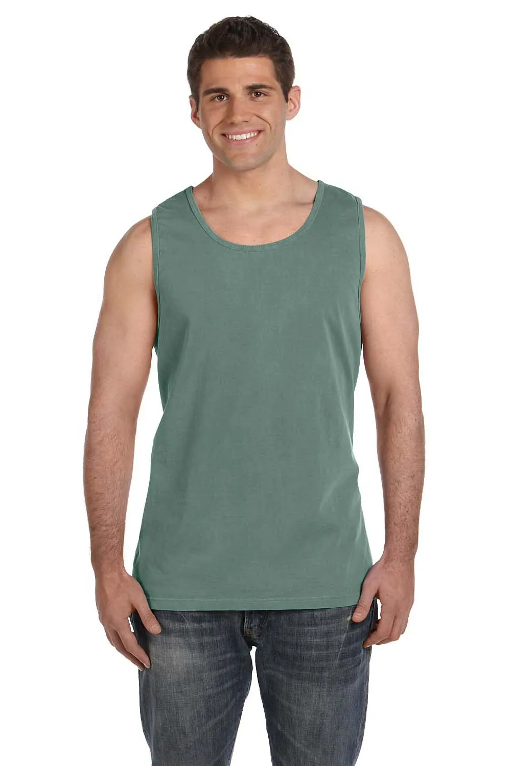 Comfort Colors Mens Tank Top - Light Green