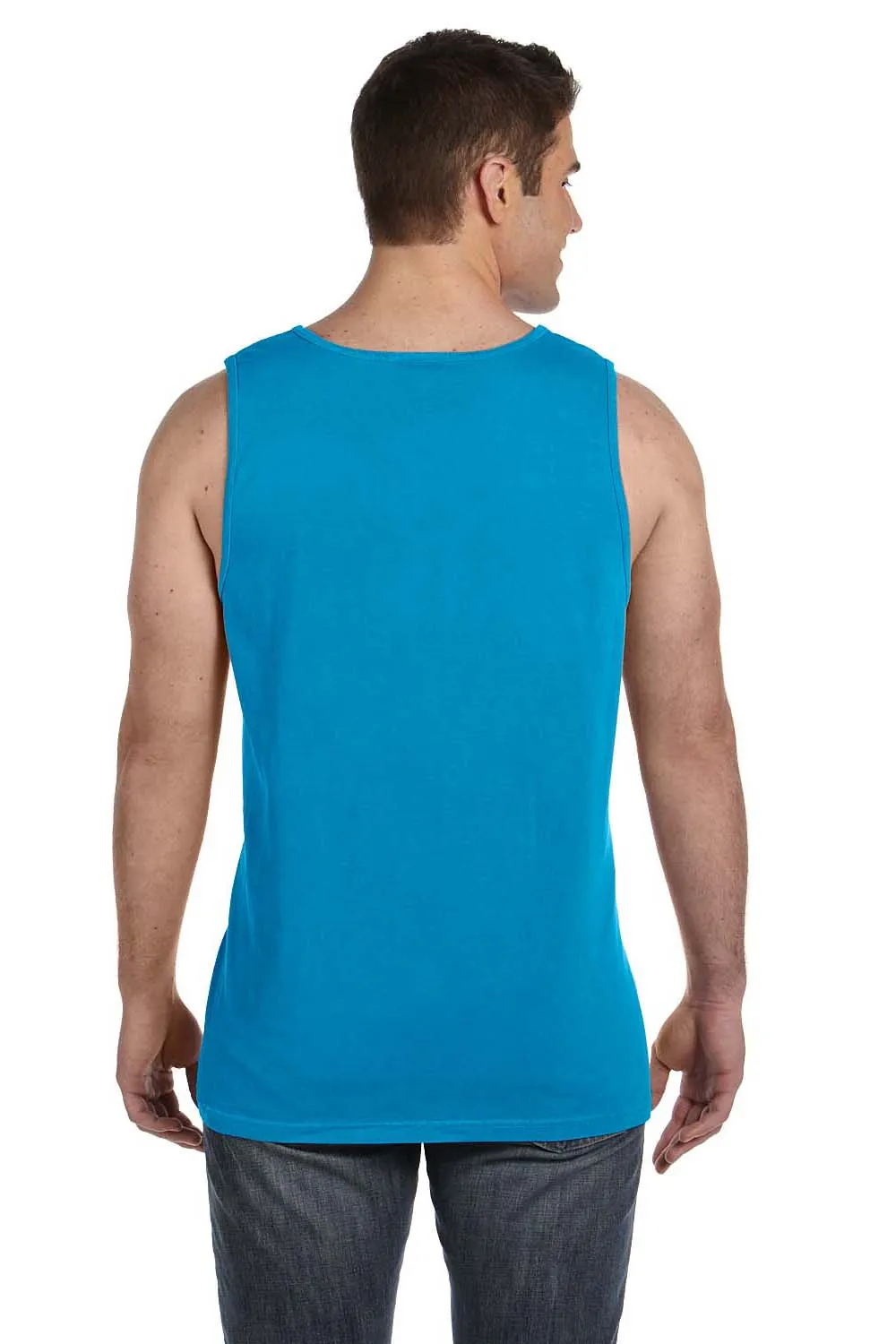 Comfort Colors Mens Tank Top - Sapphire Blue