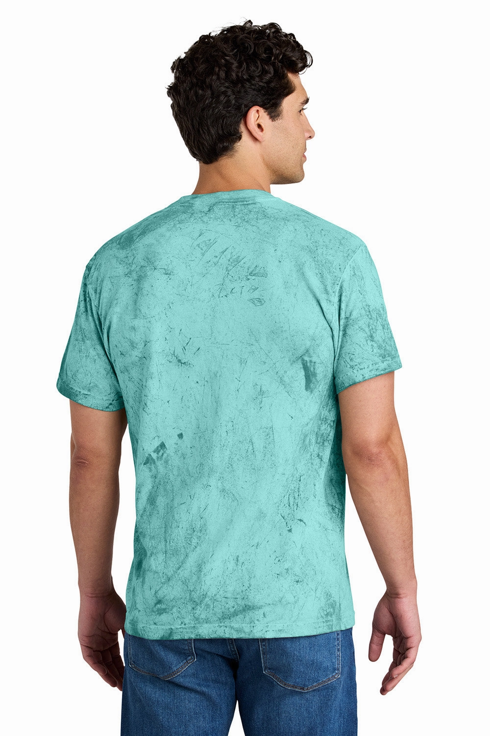 Comfort Colors Mens Color Blast Short Sleeve Crewneck T-Shirt - Sea Glass Green