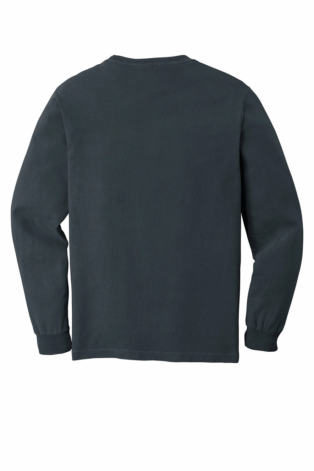 Comfort Colors Mens Long Sleeve Crewneck T-Shirt - Denim Blue