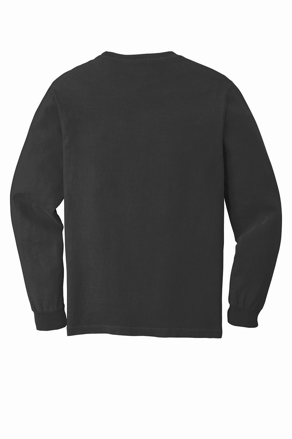 Comfort Colors Mens Long Sleeve Crewneck T-Shirt - Graphite Grey
