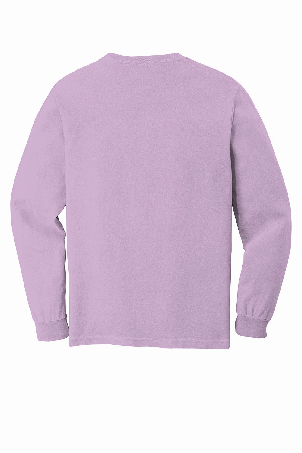 Comfort Colors Mens Long Sleeve Crewneck T-Shirt - Orchid Purple