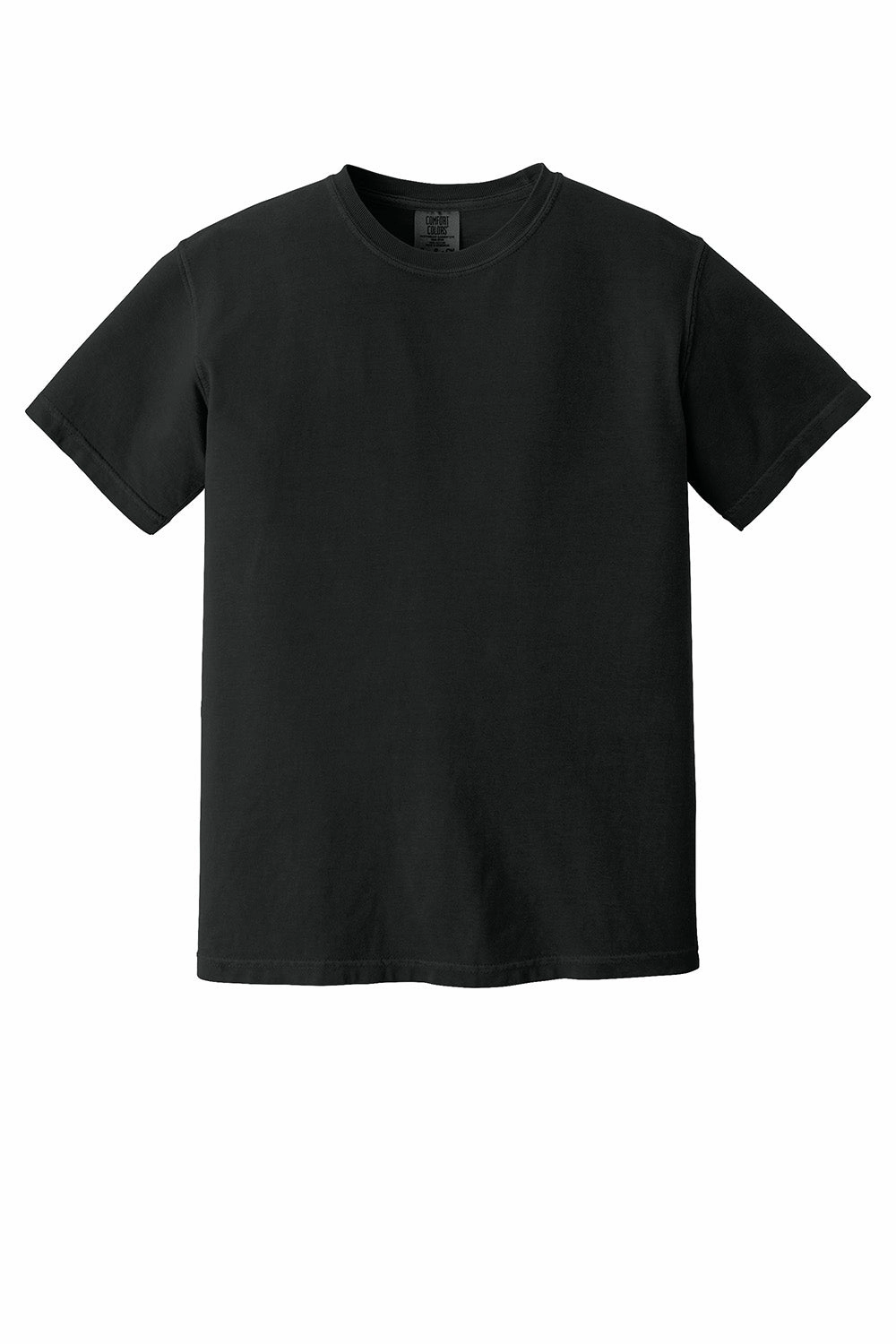 Comfort Colors Mens Short Sleeve Crewneck T-Shirt - Black