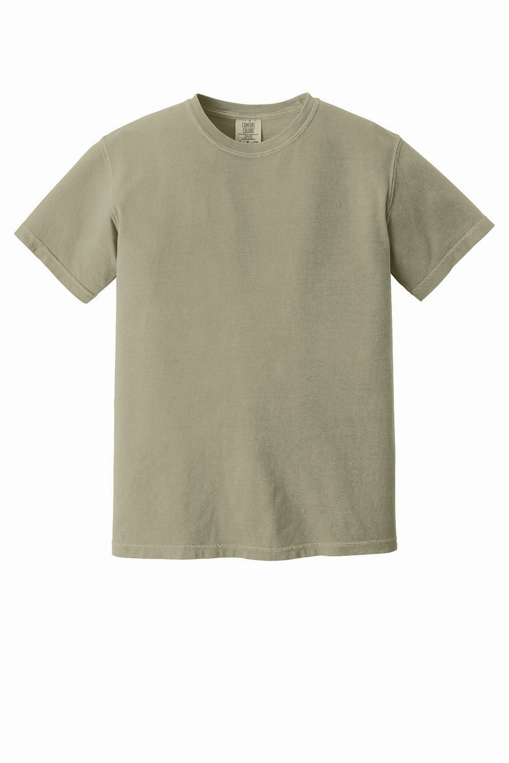 Comfort Colors Mens Short Sleeve Crewneck T-Shirt - Khaki Brown