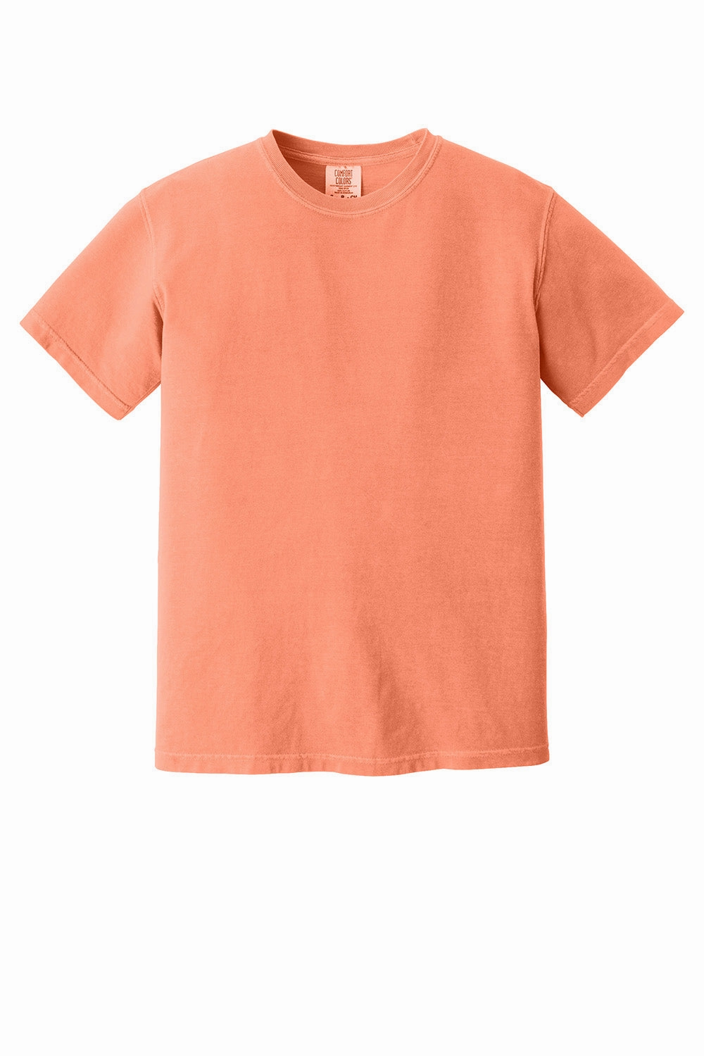Comfort Colors Mens Short Sleeve Crewneck T-Shirt - Melon Orange