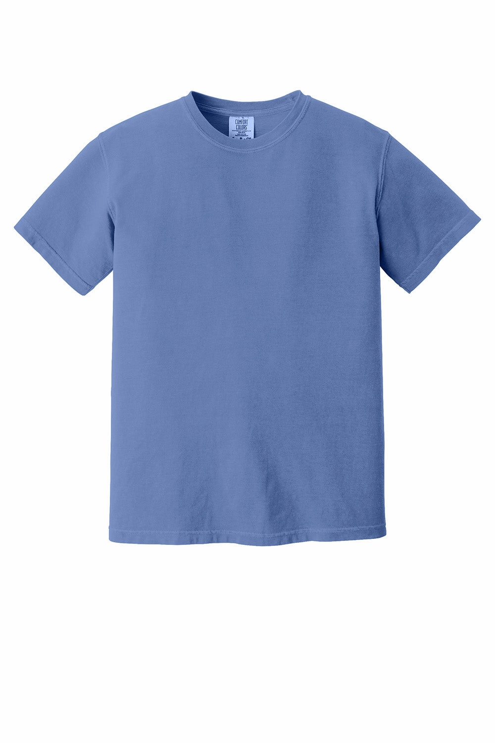 Comfort Colors Mens Short Sleeve Crewneck T-Shirt - Periwinkle Blue