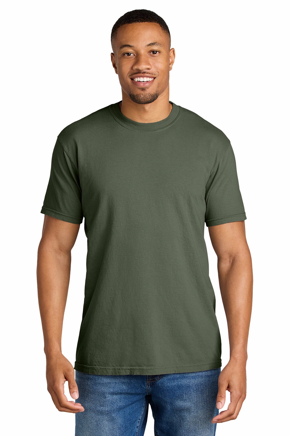 Comfort Colors Mens Short Sleeve Crewneck T-Shirt - Sage Green