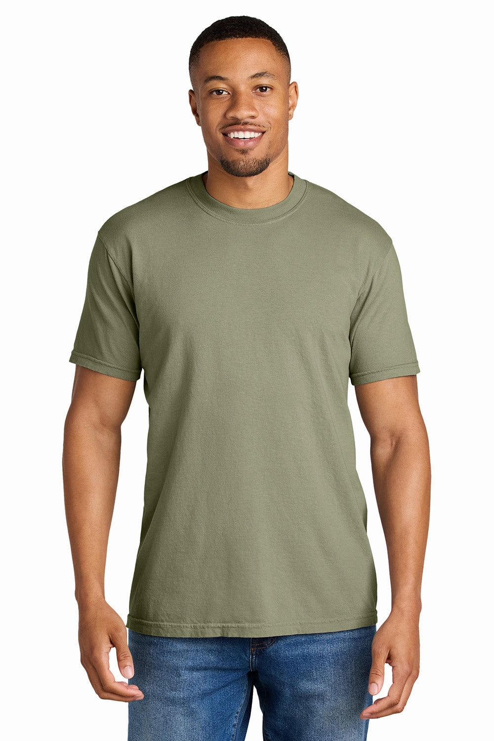 Comfort Colors Mens Short Sleeve Crewneck T-Shirt - Sandstone