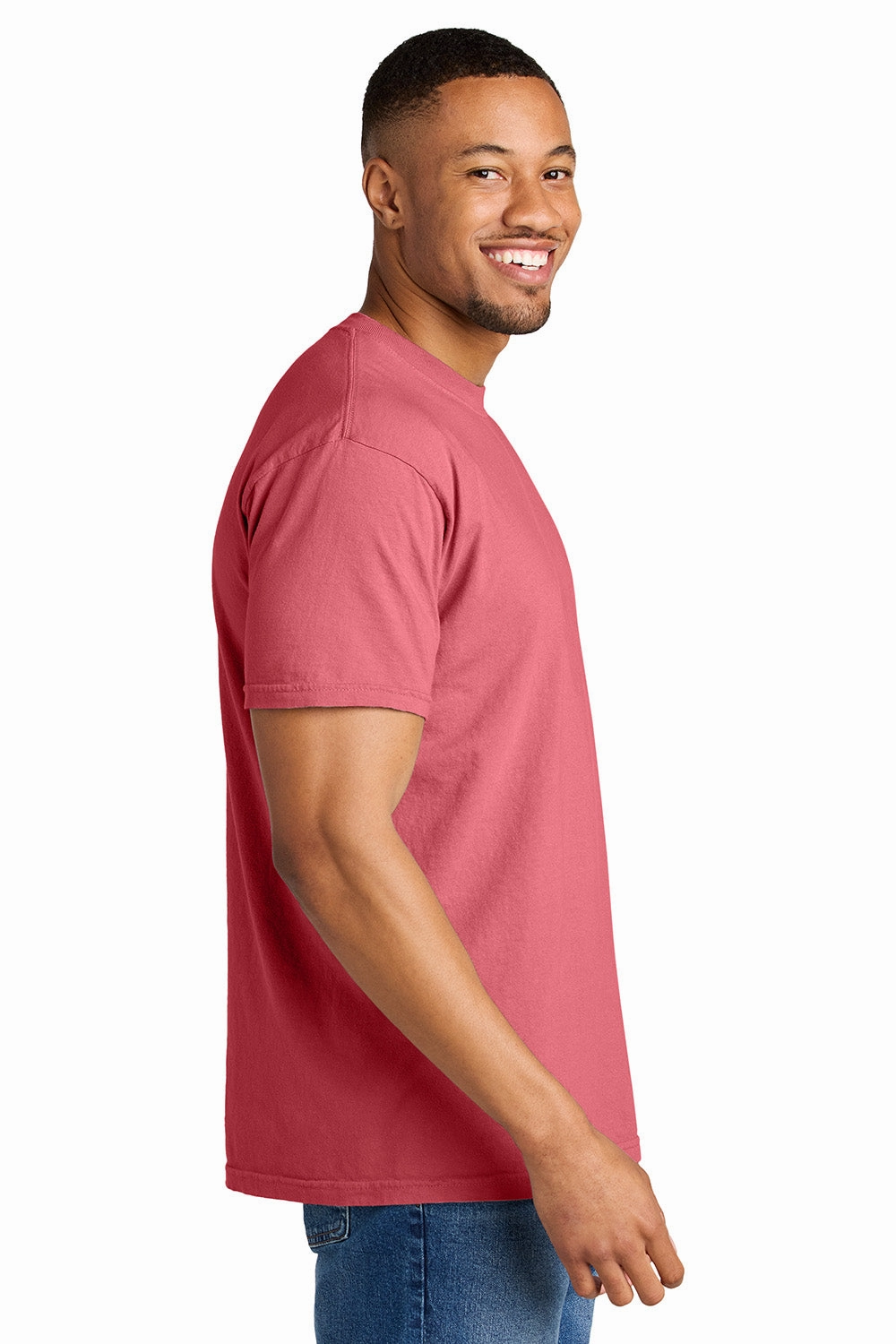 Comfort Colors Mens Short Sleeve Crewneck T-Shirt - Watermelon Pink
