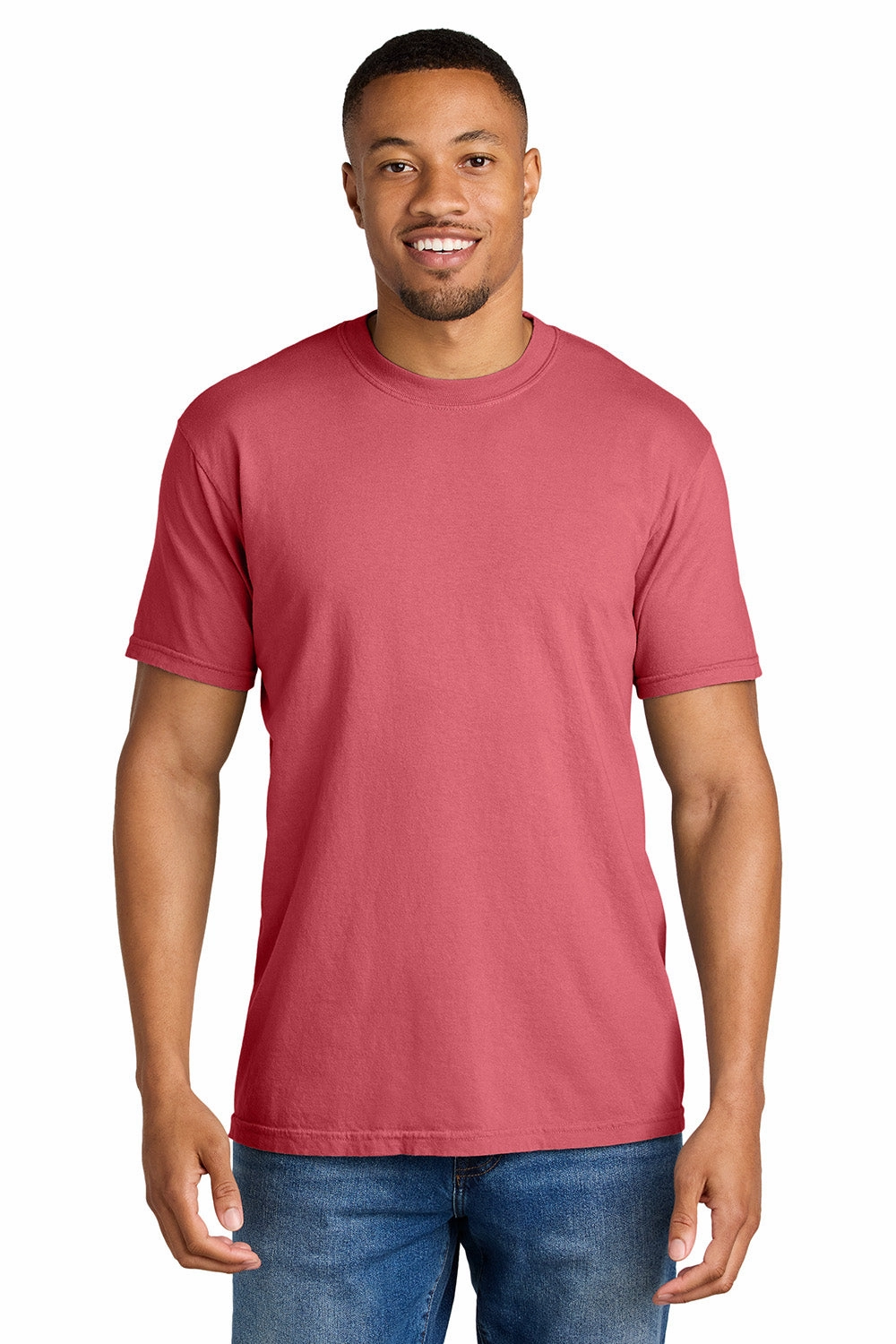 Comfort Colors Mens Short Sleeve Crewneck T-Shirt - Watermelon Pink