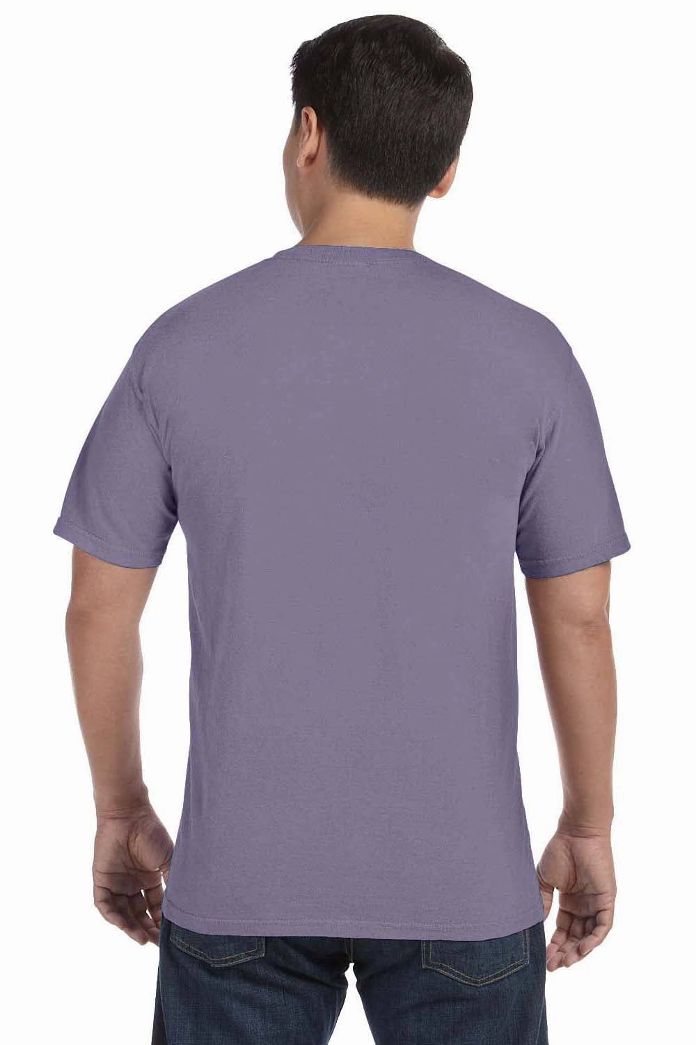 Comfort Colors Mens Short Sleeve Crewneck T-Shirt - Wine Purple