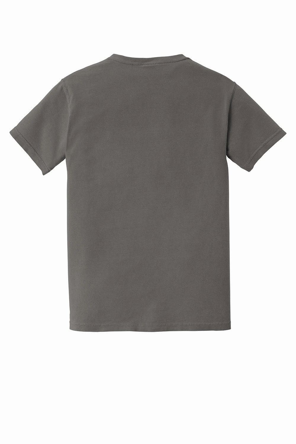 Comfort Colors Mens Short Sleeve Crewneck T-Shirt w/ Pocket - Grey