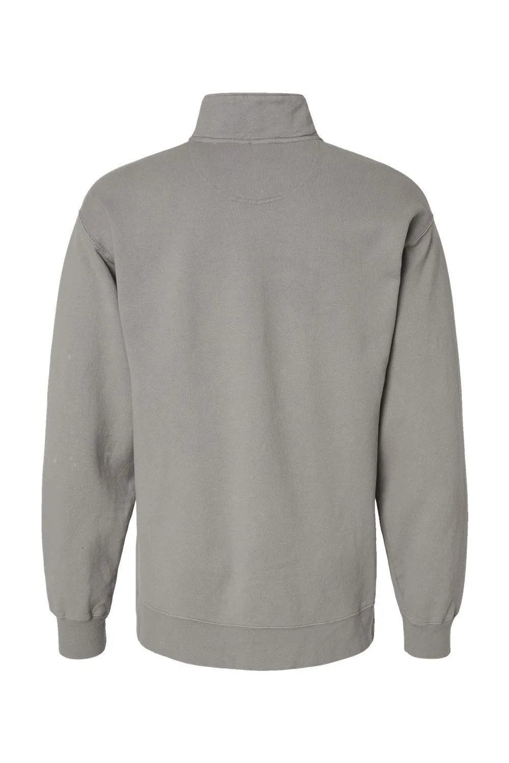 ComfortWash By Hanes Mens 1/4 Zip Sweatshirt - Concrete Grey