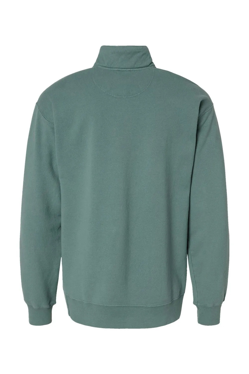 ComfortWash By Hanes Mens 1/4 Zip Sweatshirt - Cypress Green