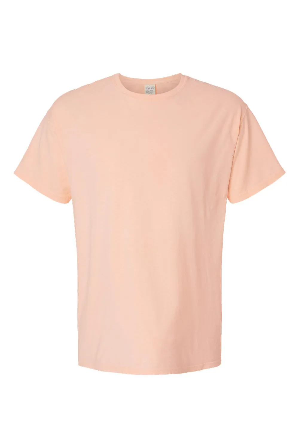 ComfortWash By Hanes Mens Botanical Dyed Short Sleeve Crewneck T-Shirt - Botanical Annatto