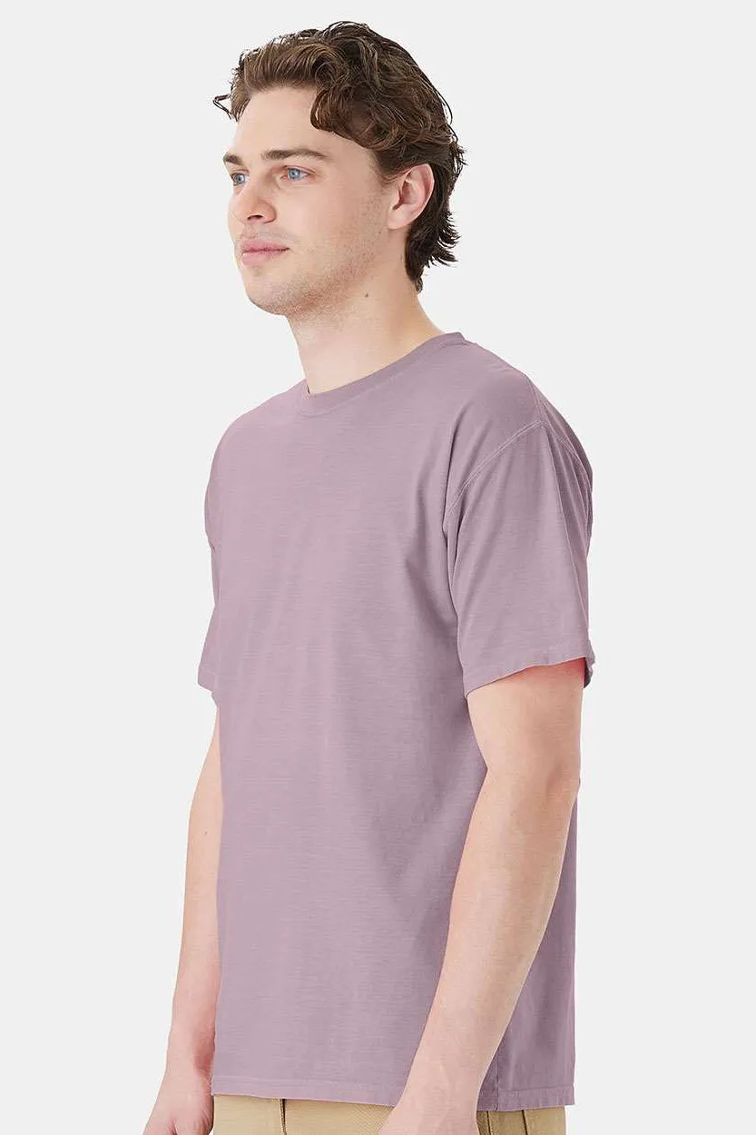 ComfortWash By Hanes Mens Botanical Dyed Short Sleeve Crewneck T-Shirt - Botanical Nimbus
