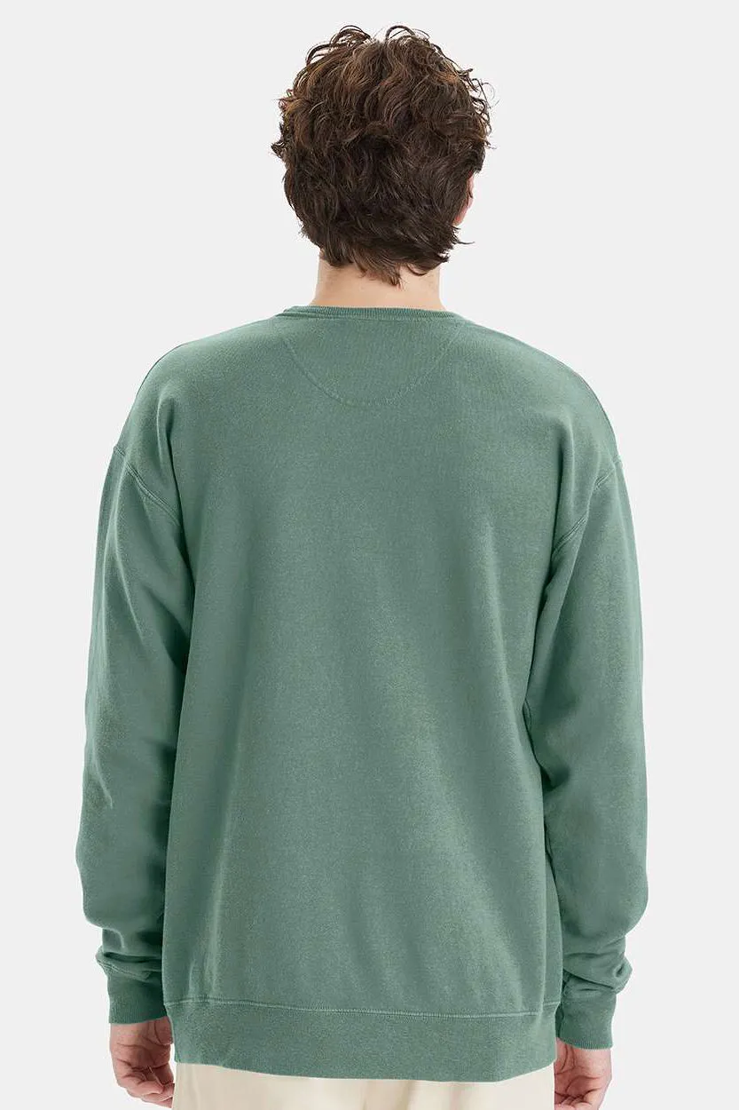 ComfortWash By Hanes Mens Crewneck Sweatshirt - Cypress Green