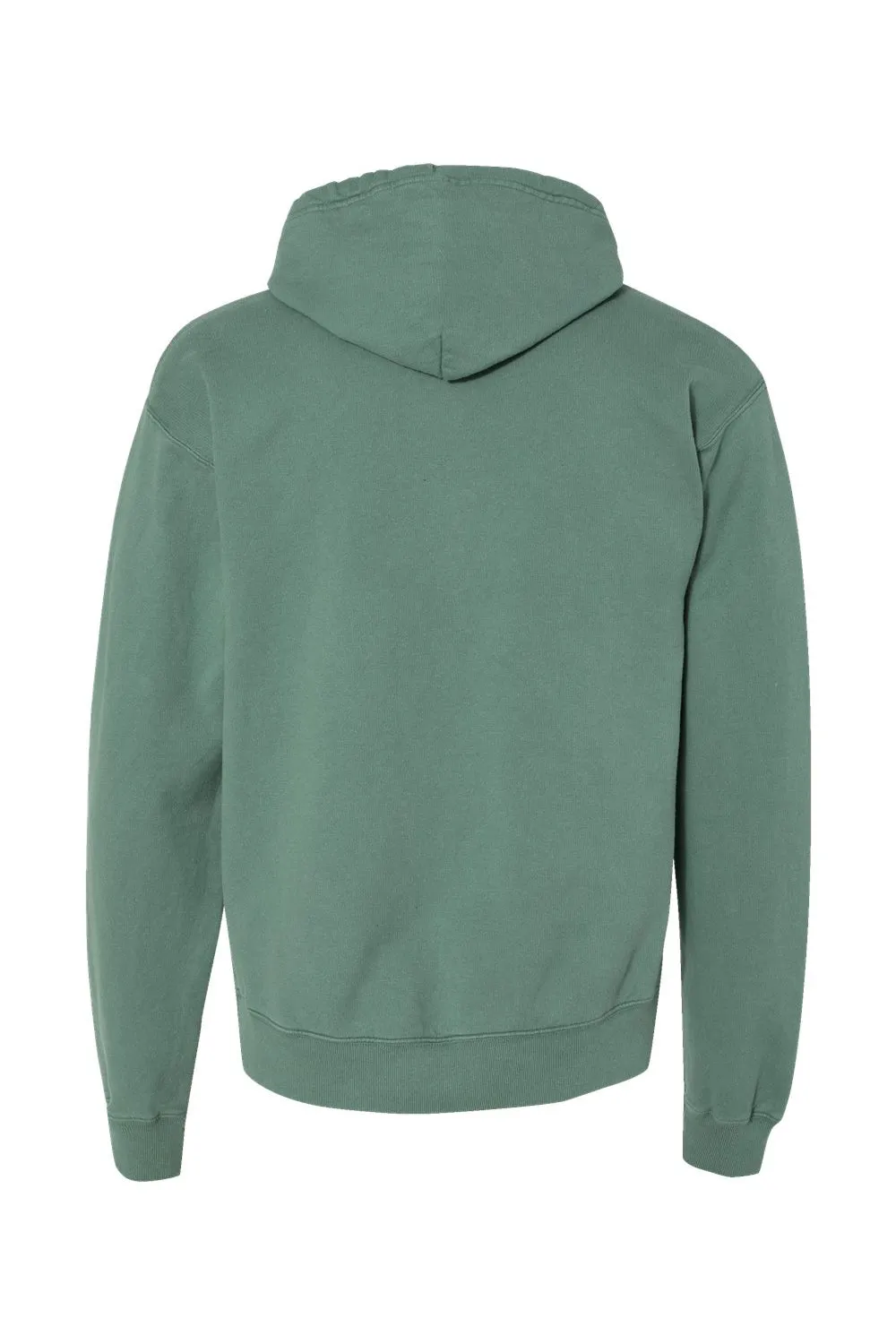 ComfortWash By Hanes Mens Hooded Sweatshirt Hoodie w/ Pouch Pocket - Cypress Green