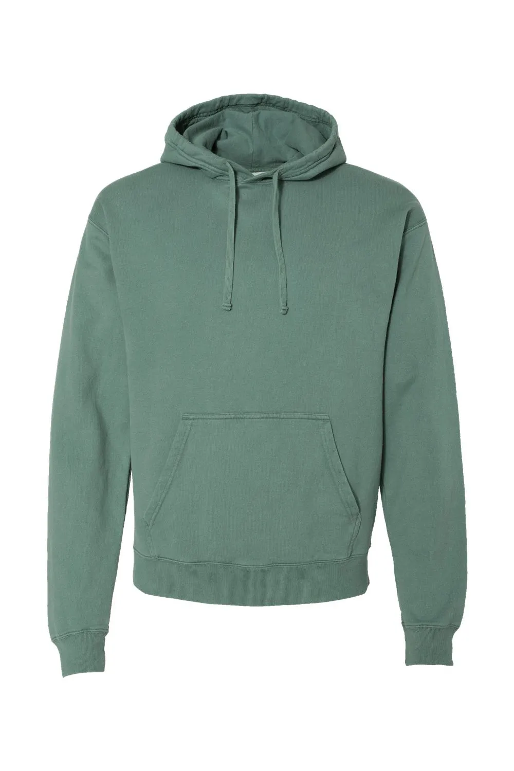 ComfortWash By Hanes Mens Hooded Sweatshirt Hoodie w/ Pouch Pocket - Cypress Green
