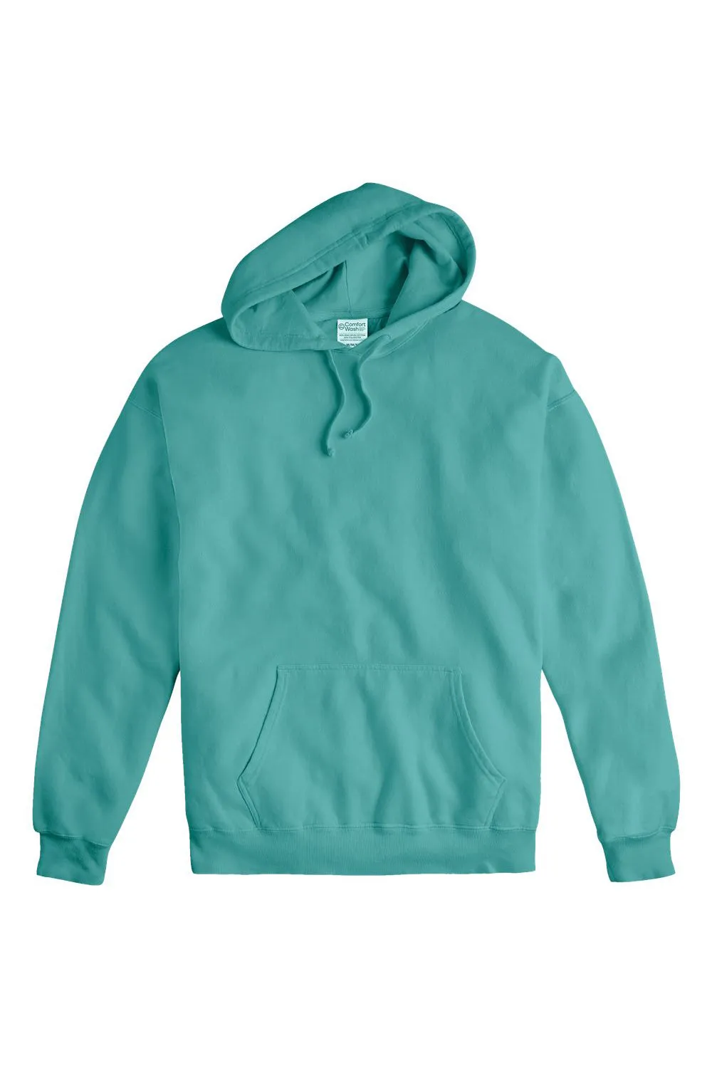 ComfortWash By Hanes Mens Hooded Sweatshirt Hoodie w/ Pouch Pocket - Spanish Moss Green