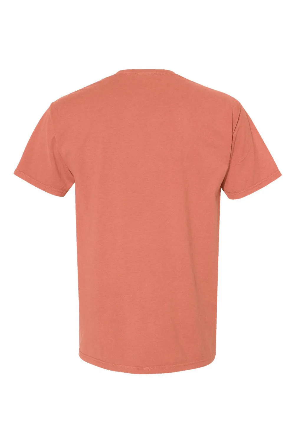 ComfortWash By Hanes Mens Short Sleeve Crewneck T-Shirt - Clay Red