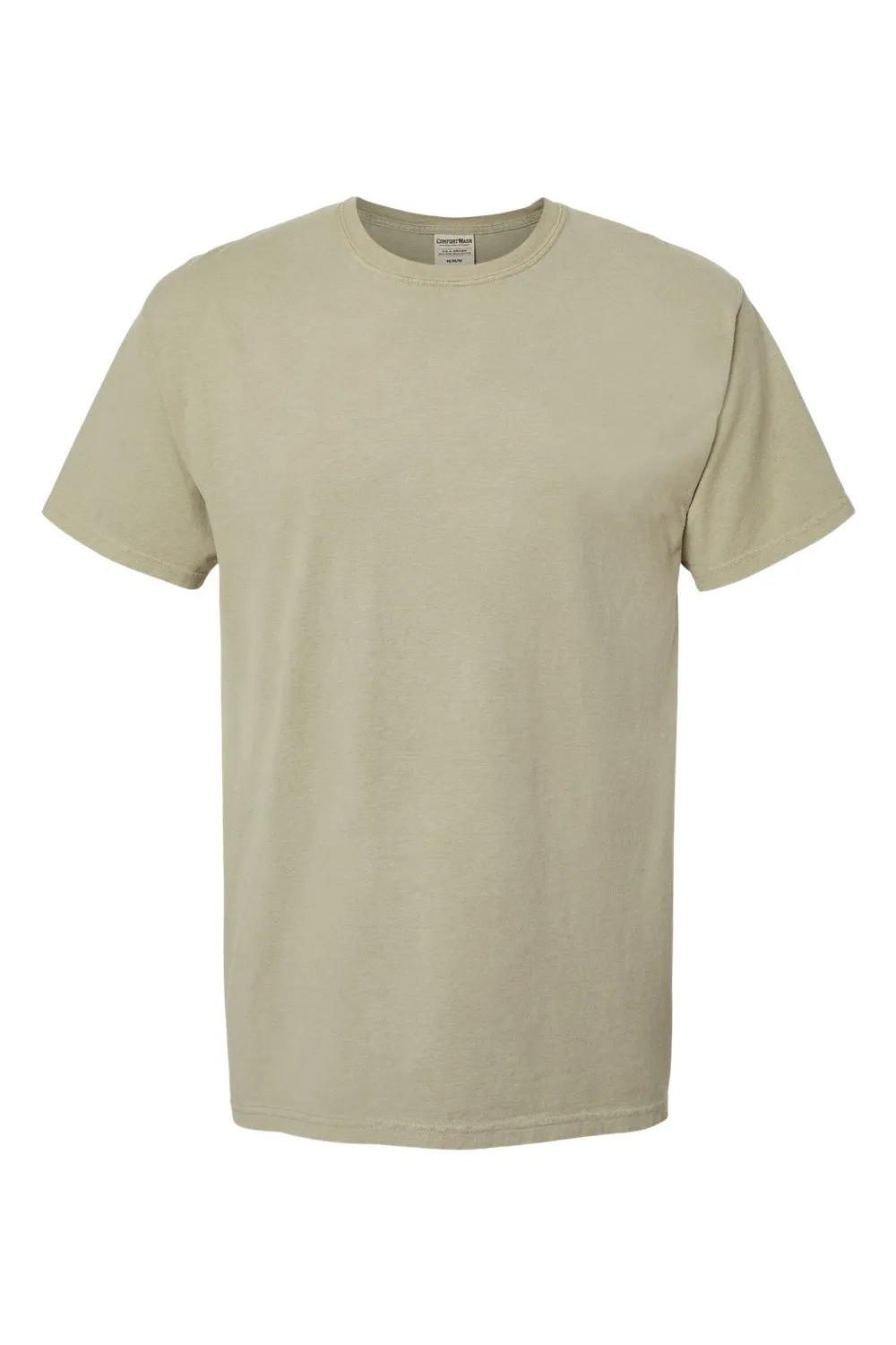 ComfortWash By Hanes Mens Short Sleeve Crewneck T-Shirt - Faded Fatigue Green