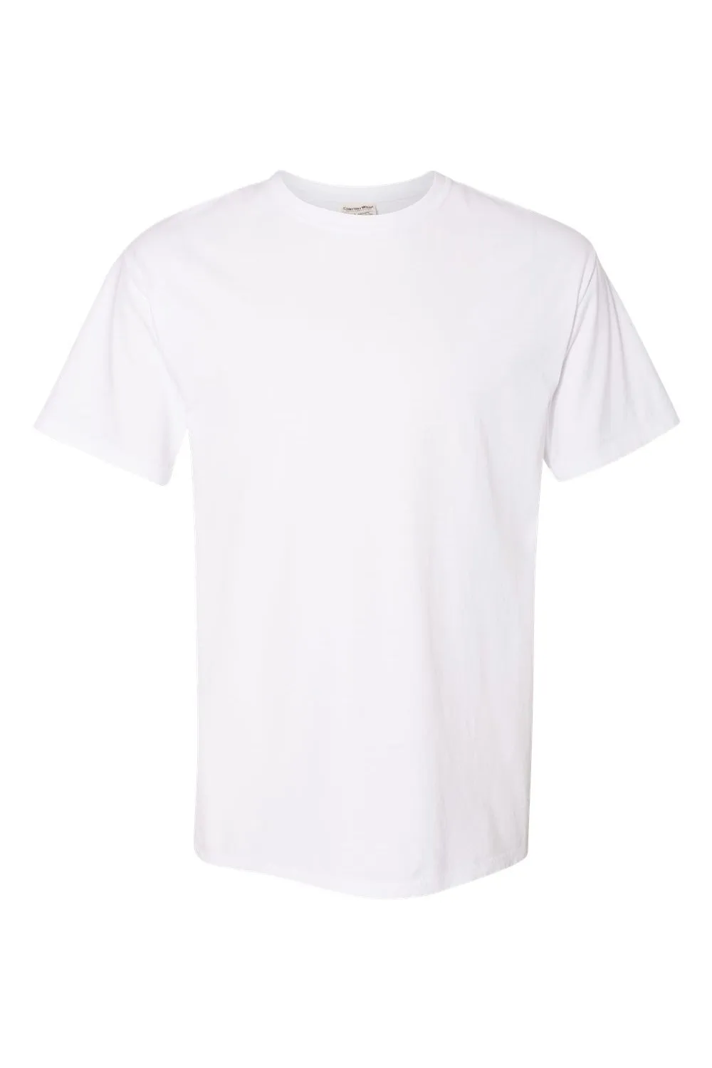 ComfortWash By Hanes Mens Short Sleeve Crewneck T-Shirt - White