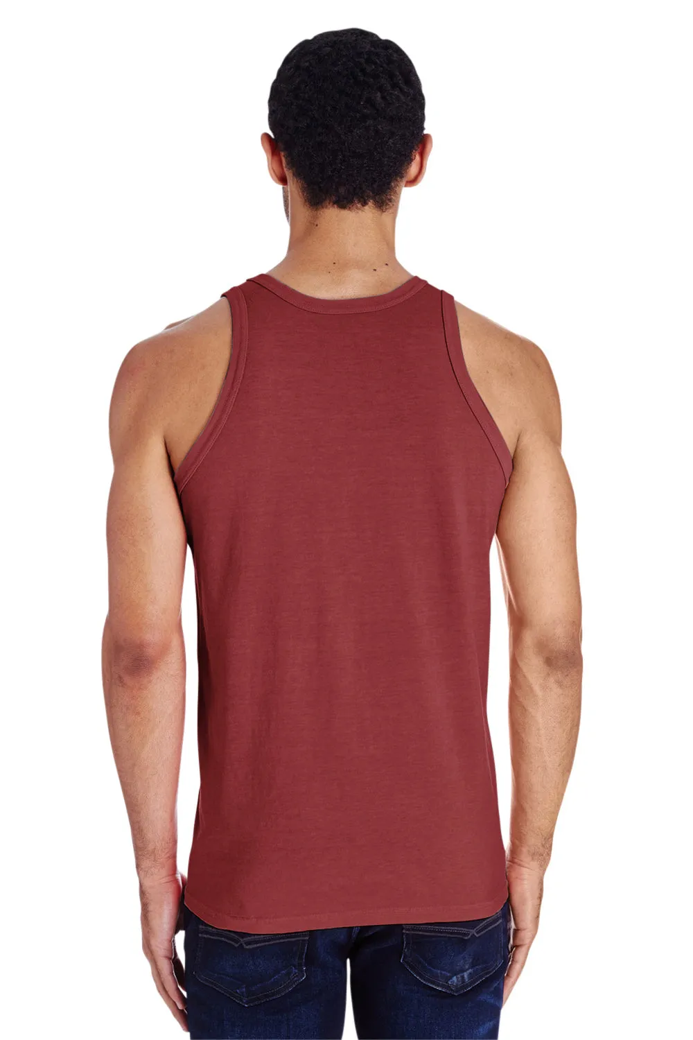 ComfortWash By Hanes Mens Tank Top - Cayenne Red