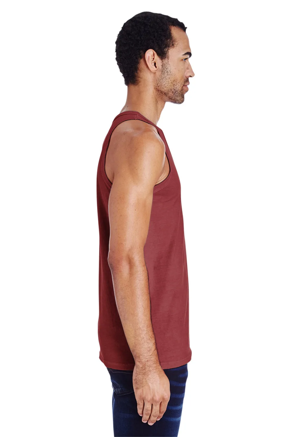 ComfortWash By Hanes Mens Tank Top - Cayenne Red