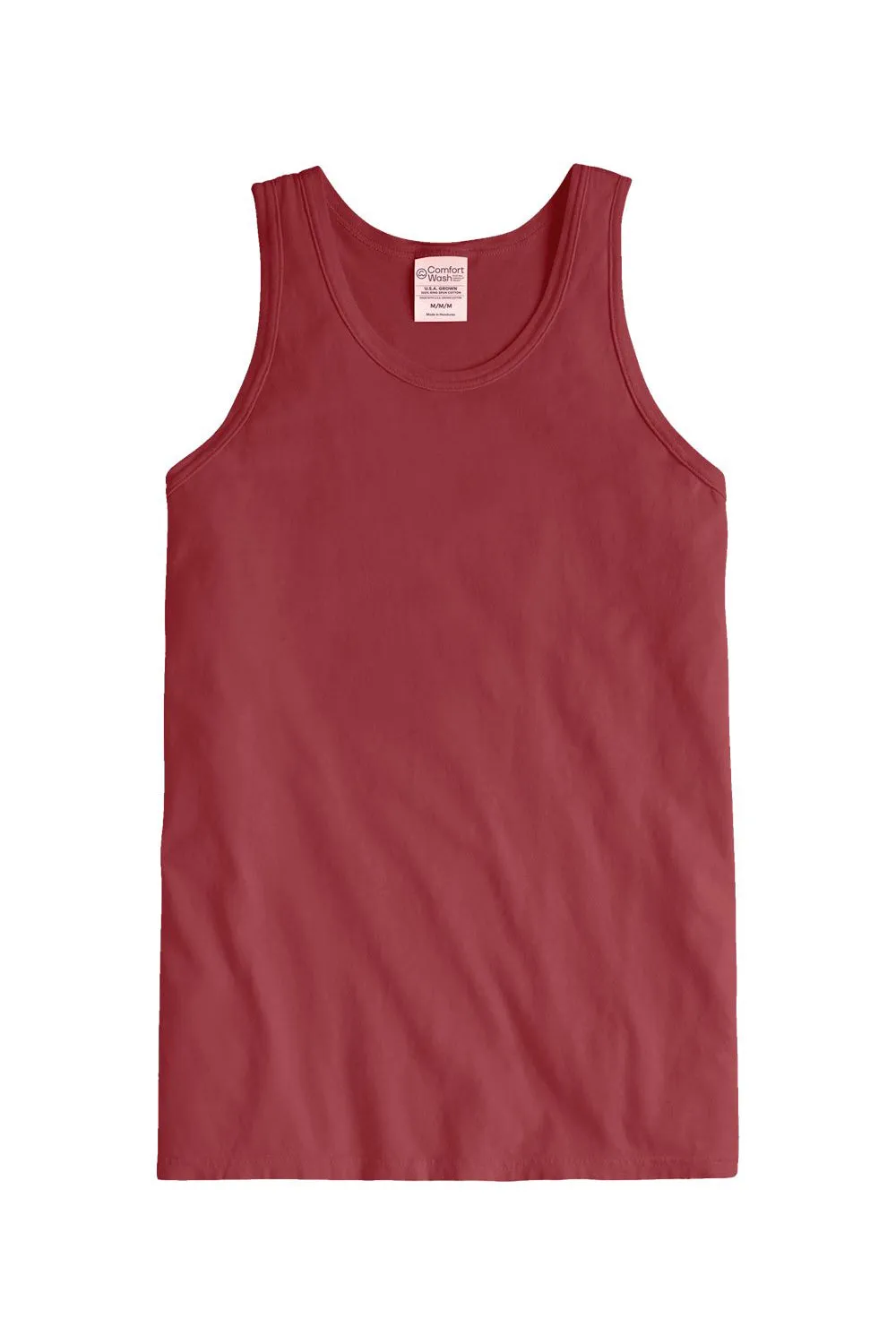 ComfortWash By Hanes Mens Tank Top - Cayenne Red