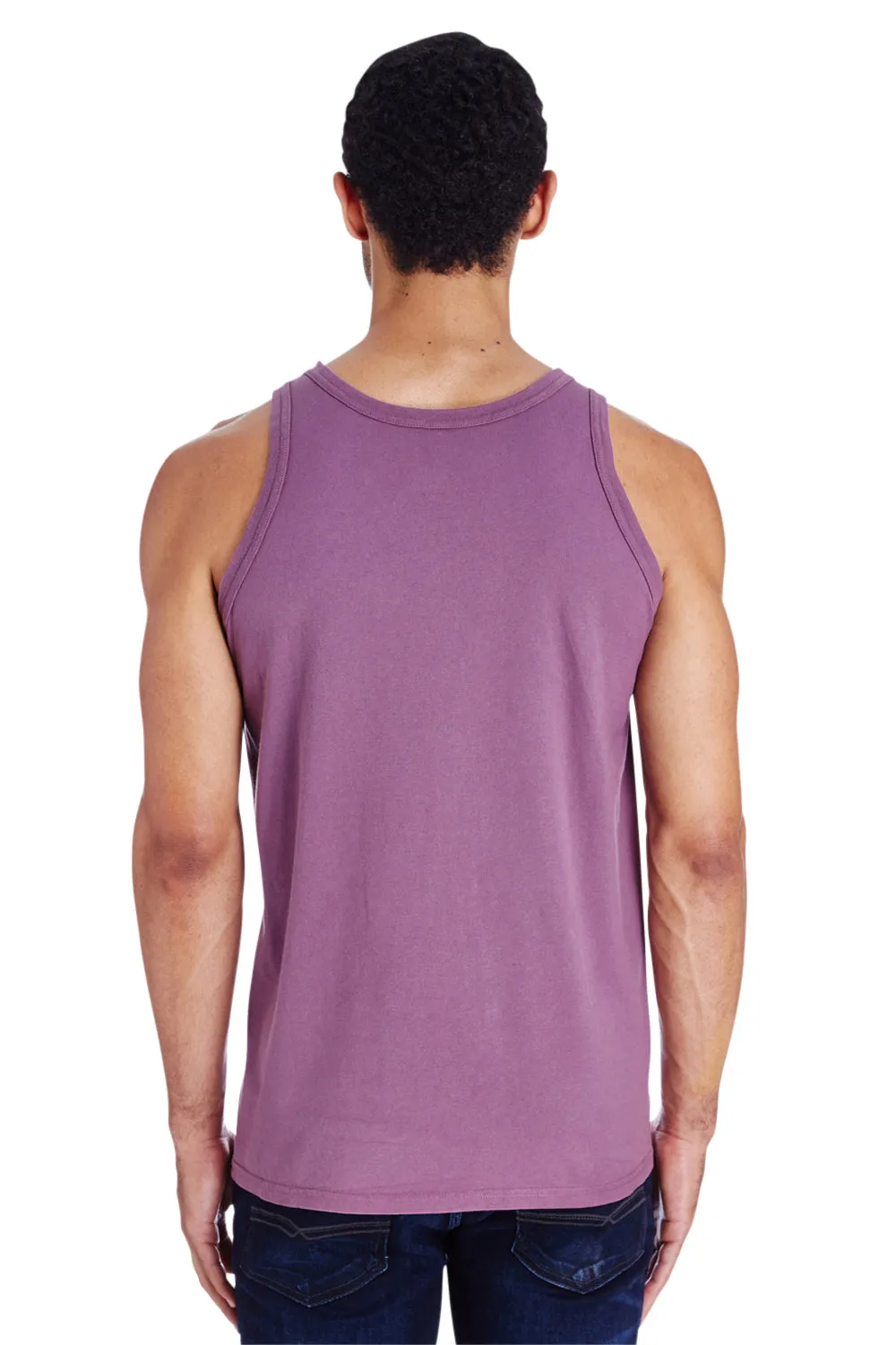 ComfortWash By Hanes Mens Tank Top - Plum Purple