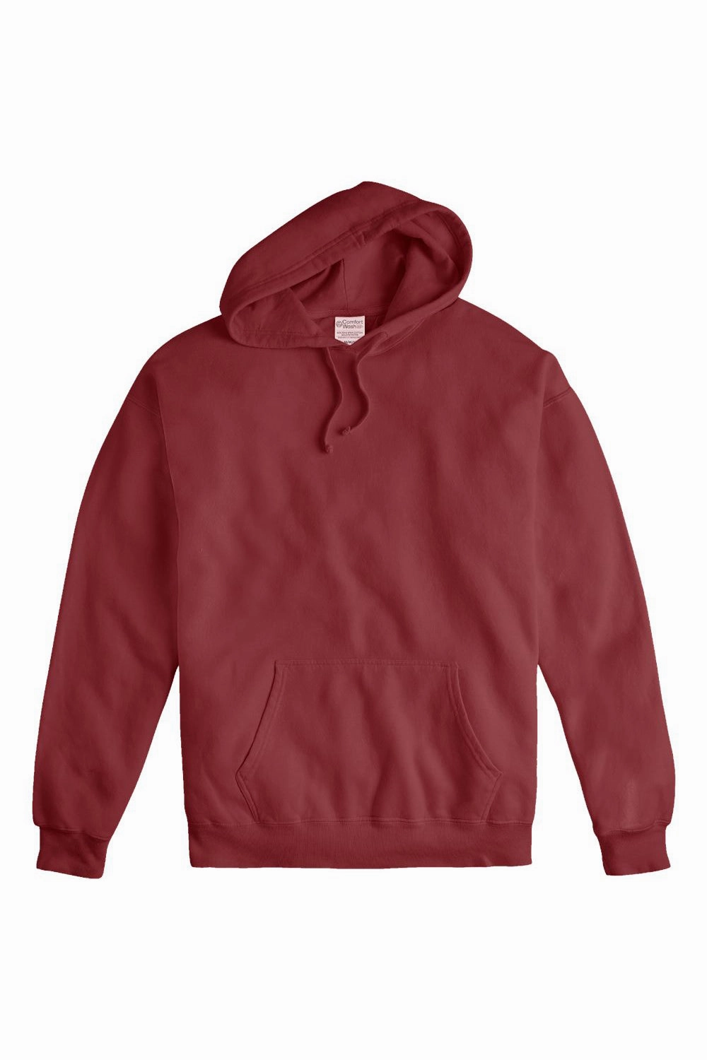 ComfortWash By Hanes Mens Hooded Sweatshirt Hoodie w/ Pouch Pocket - Cayenne Red
