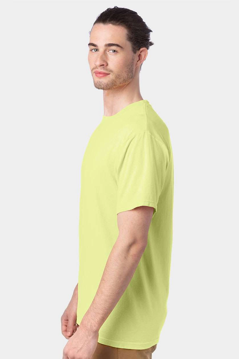 ComfortWash By Hanes Mens Short Sleeve Crewneck T-Shirt - Chic Lime Green