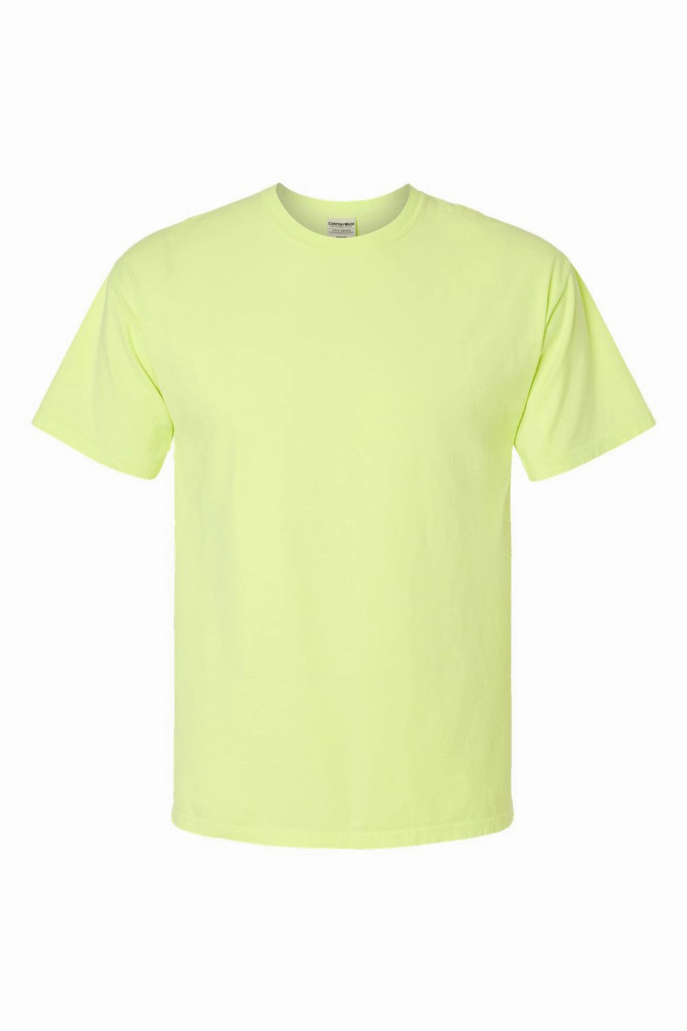 ComfortWash By Hanes Mens Short Sleeve Crewneck T-Shirt - Chic Lime Green