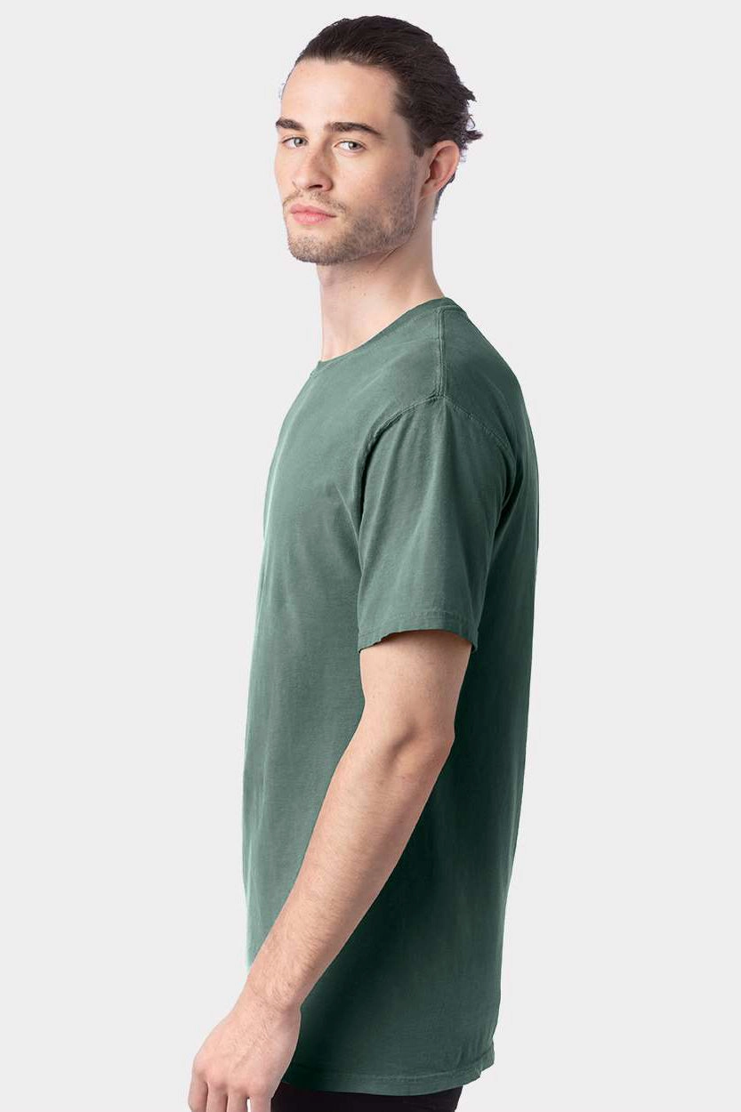 ComfortWash By Hanes Mens Short Sleeve Crewneck T-Shirt - Cypress Green