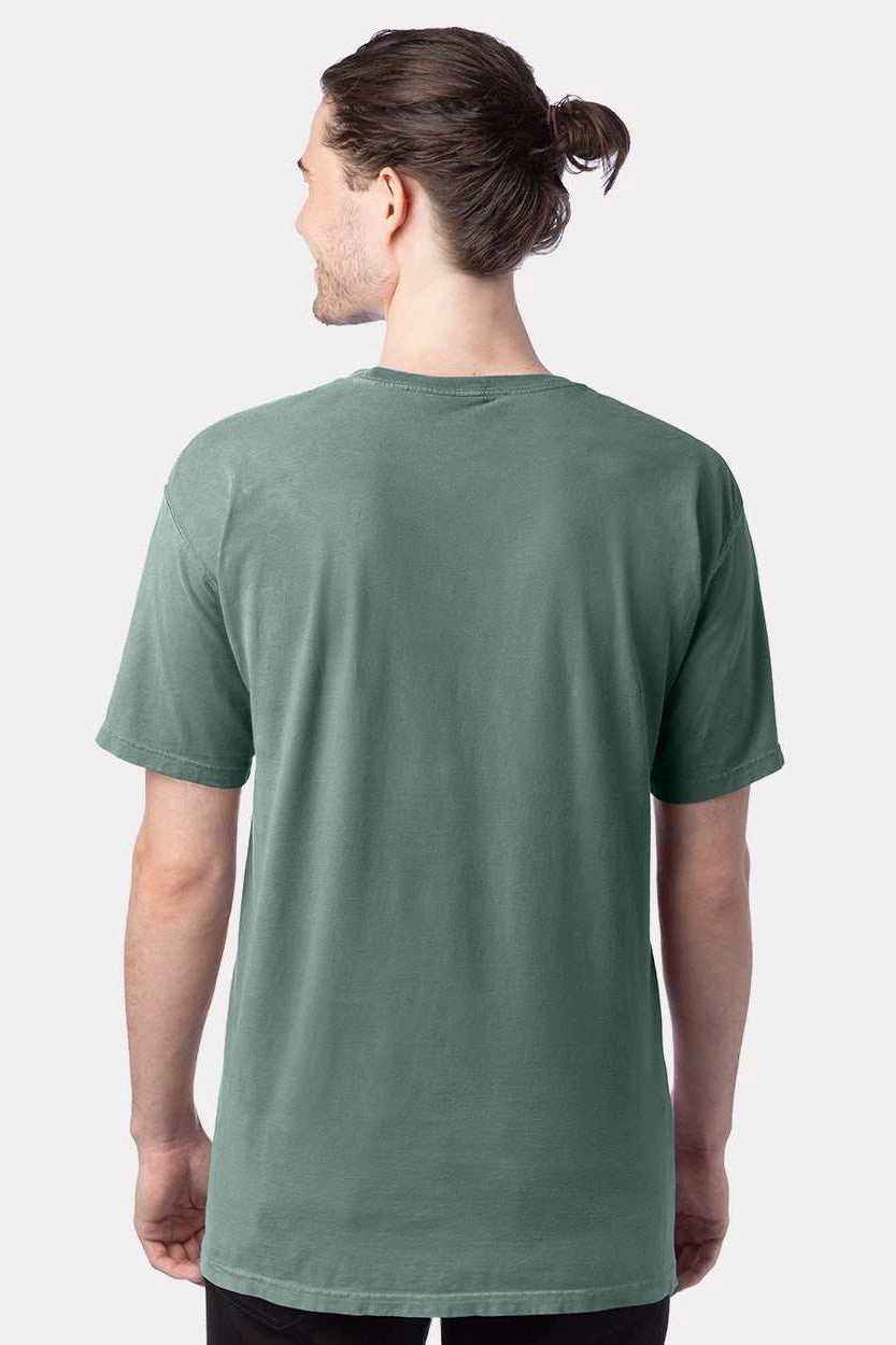 ComfortWash By Hanes Mens Short Sleeve Crewneck T-Shirt - Cypress Green