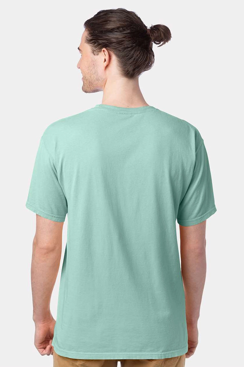 ComfortWash By Hanes Mens Short Sleeve Crewneck T-Shirt - Honeydew Green